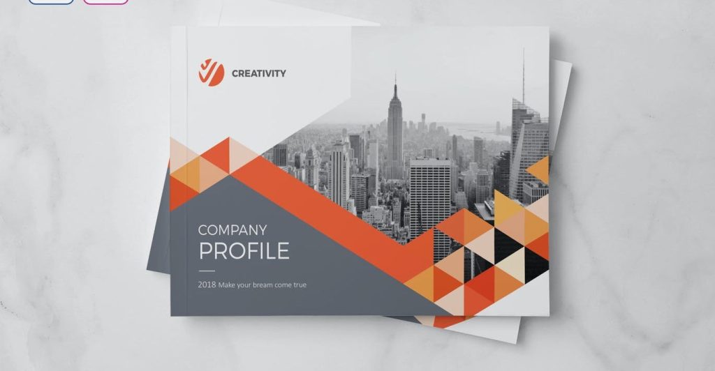 A image of company profile designs