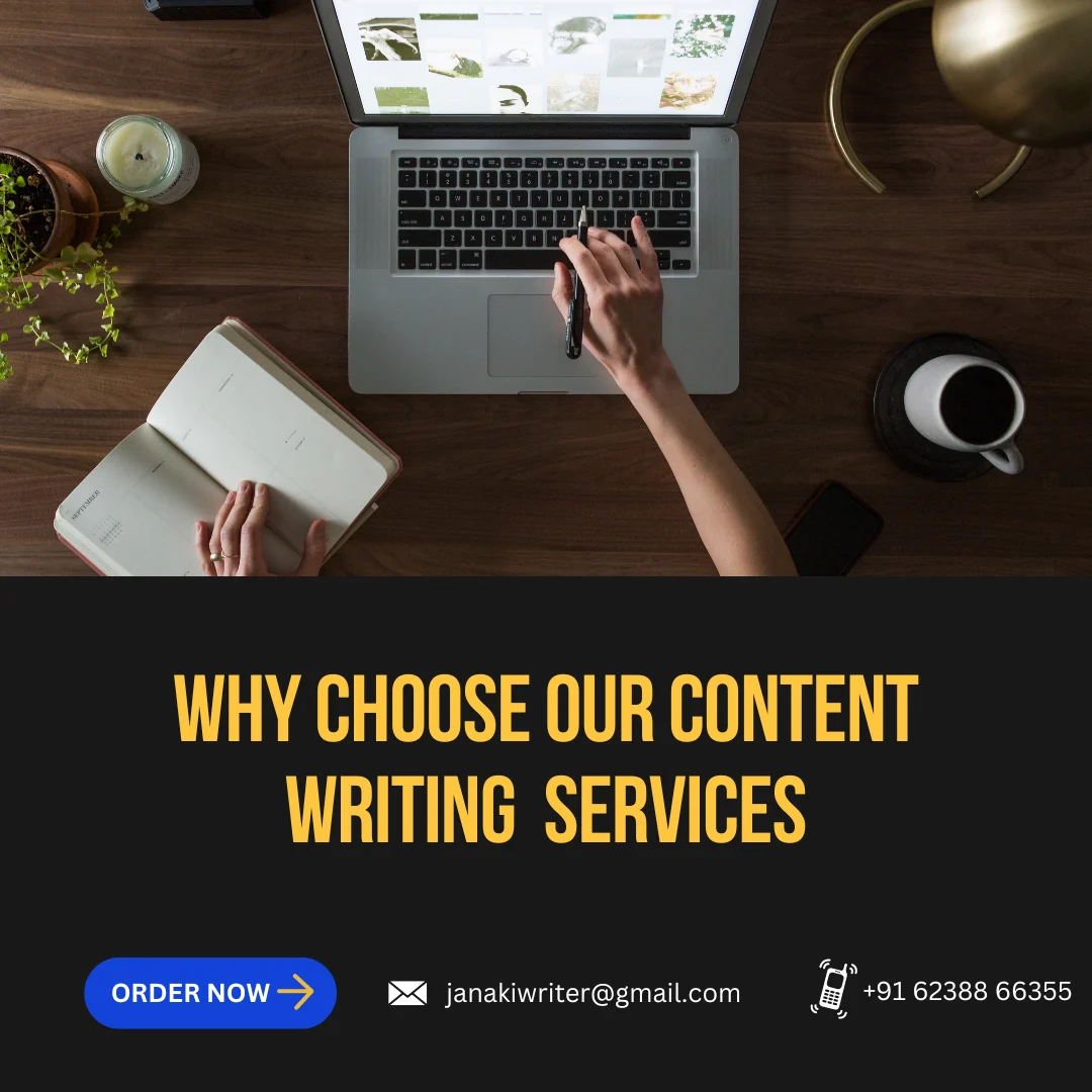 Choose Our Content writing service