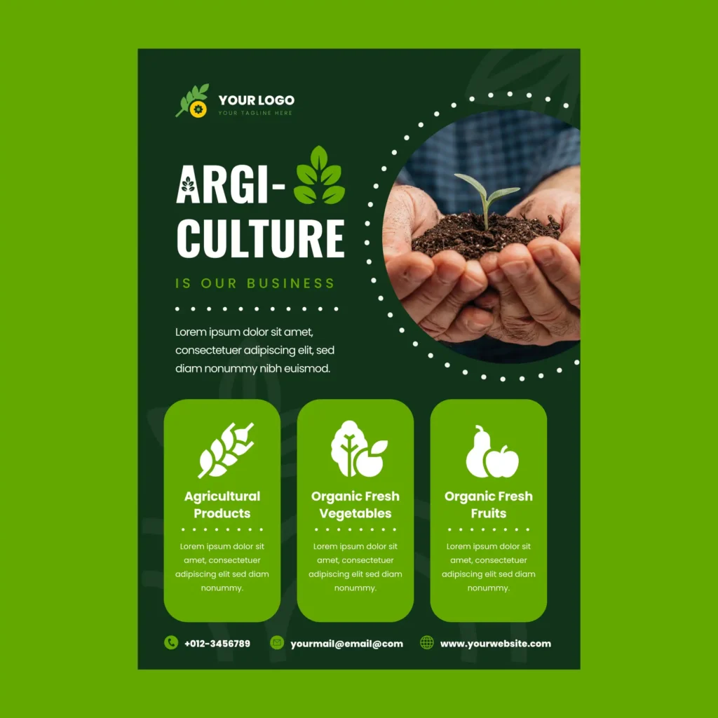 Agriculture Company Profile Design