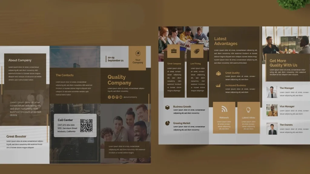 Company profile design services in Kuwait