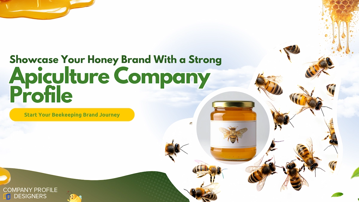 Apiculture company profile designs
