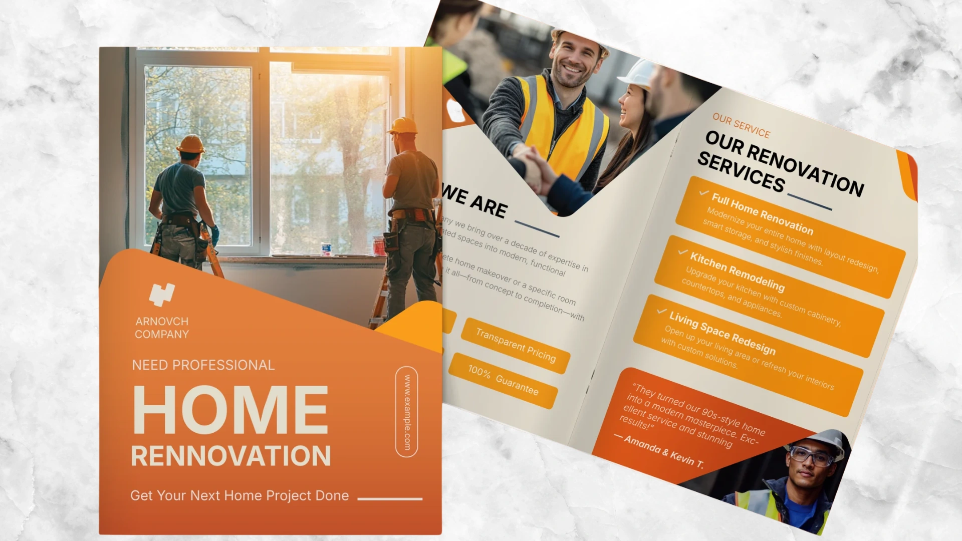 Business profile examples