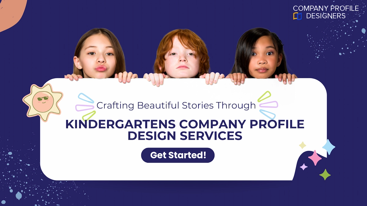 Kindergartens company profile design services