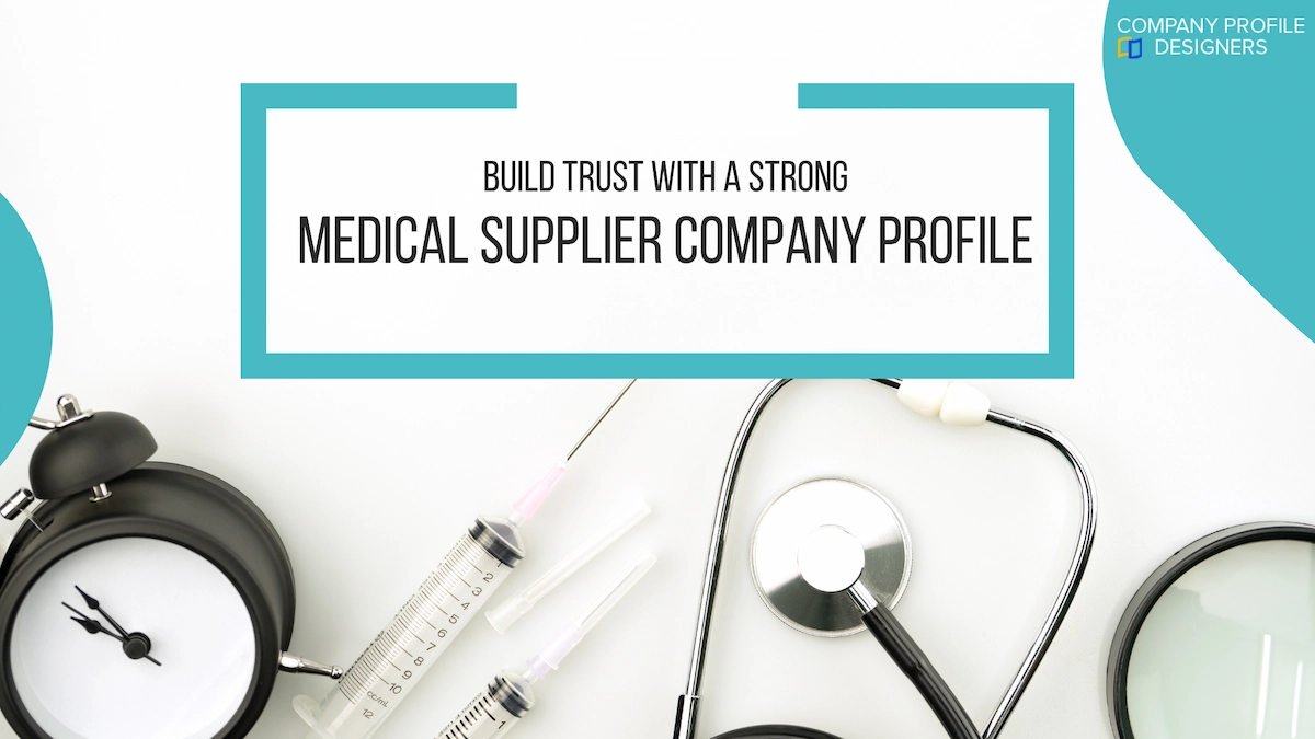 Company Profile for Medical Supplier