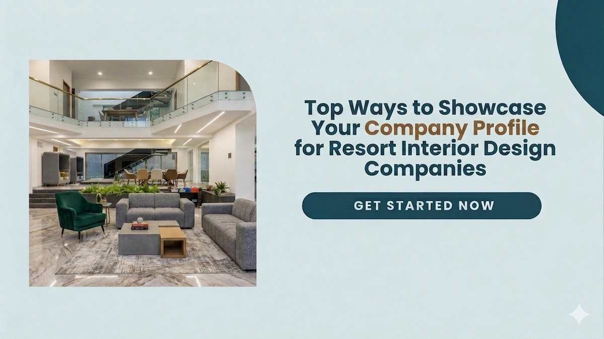 Company Profile for Resort Interior Design Companies