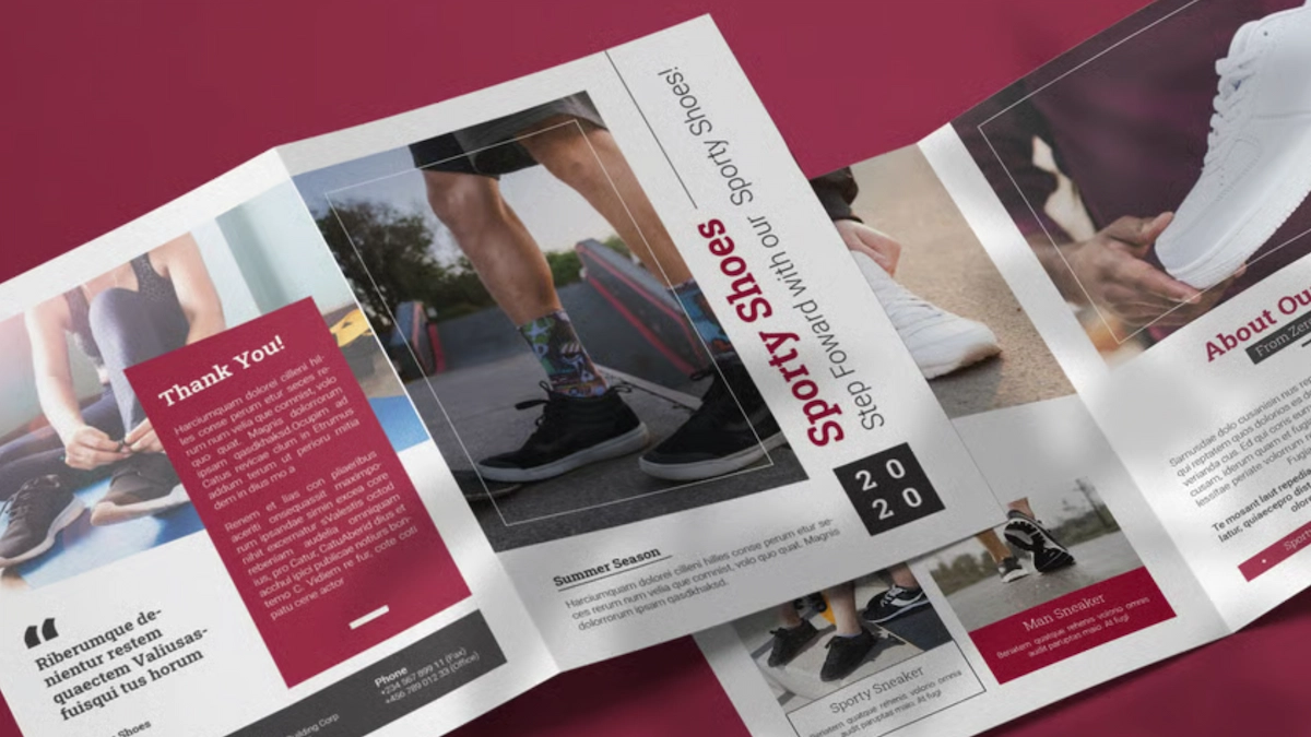 Custom company profile for e commerce business