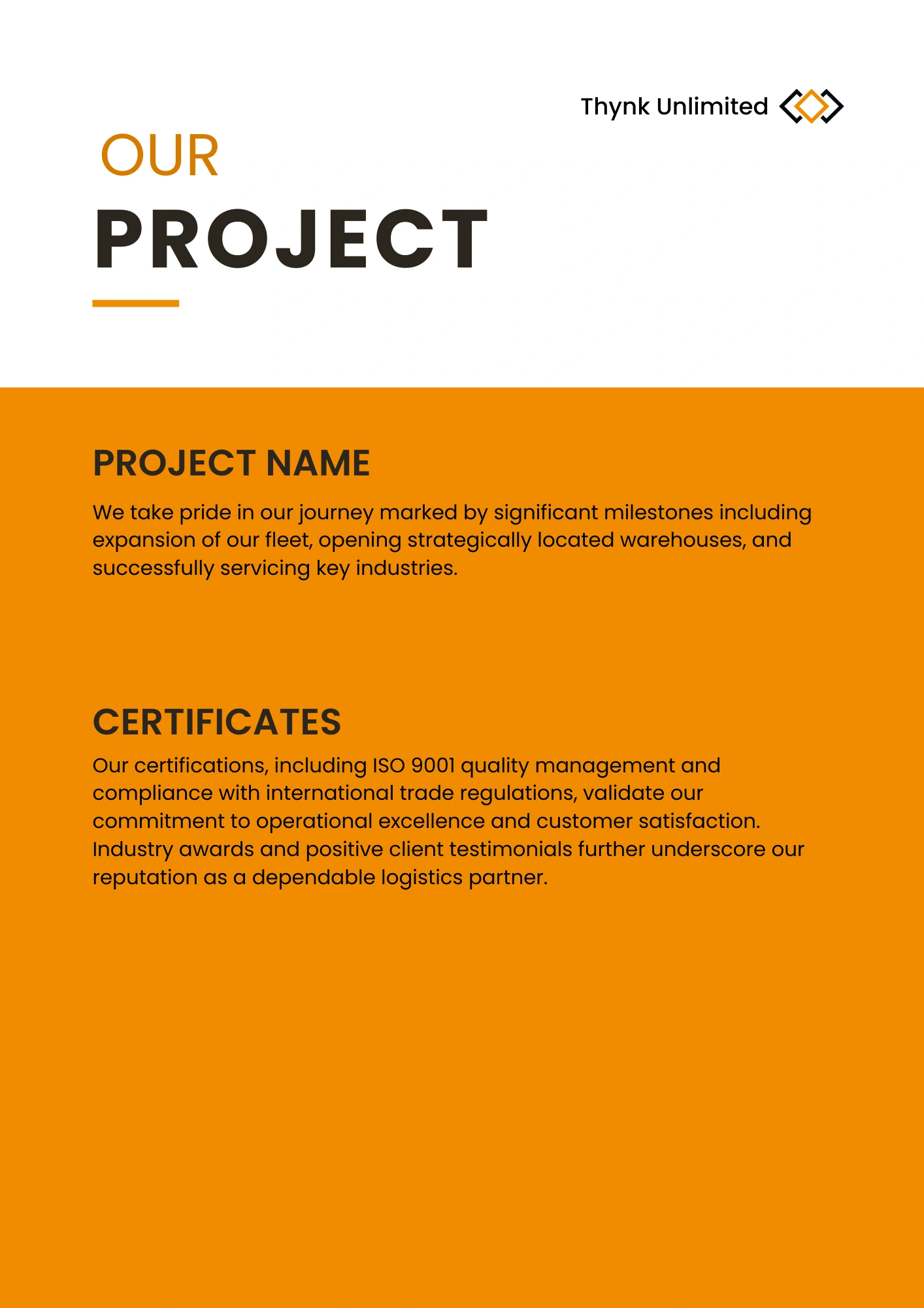 Milestones, Recognitions & Certifications