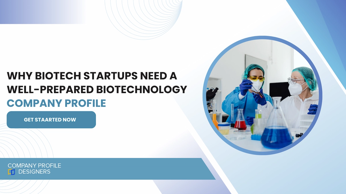 Biotechnology company profile