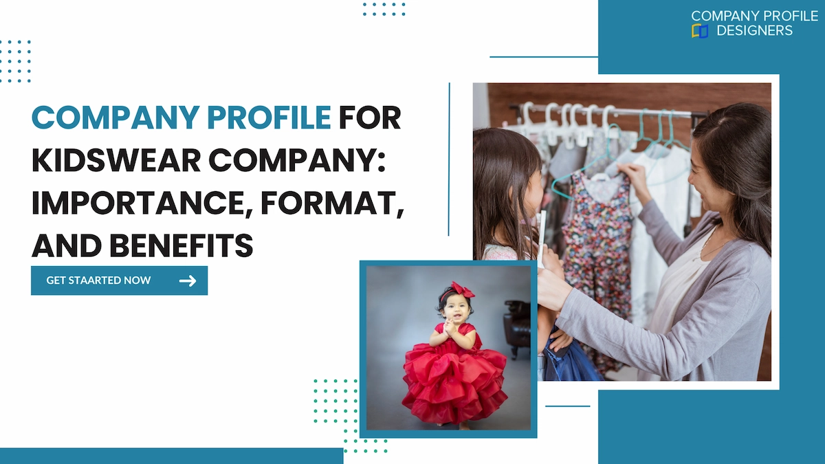 company profile for kidswear company