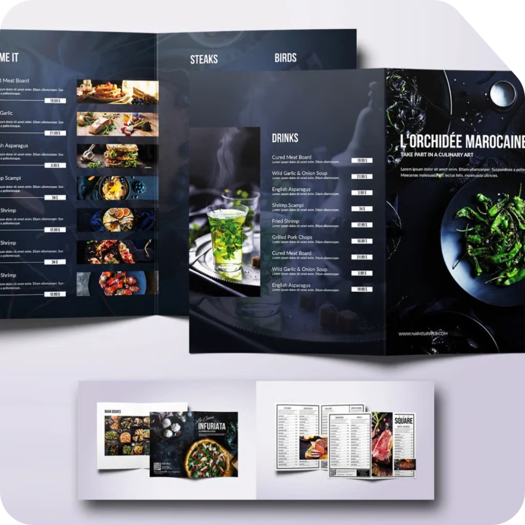 Modern company profile design in Bahrain