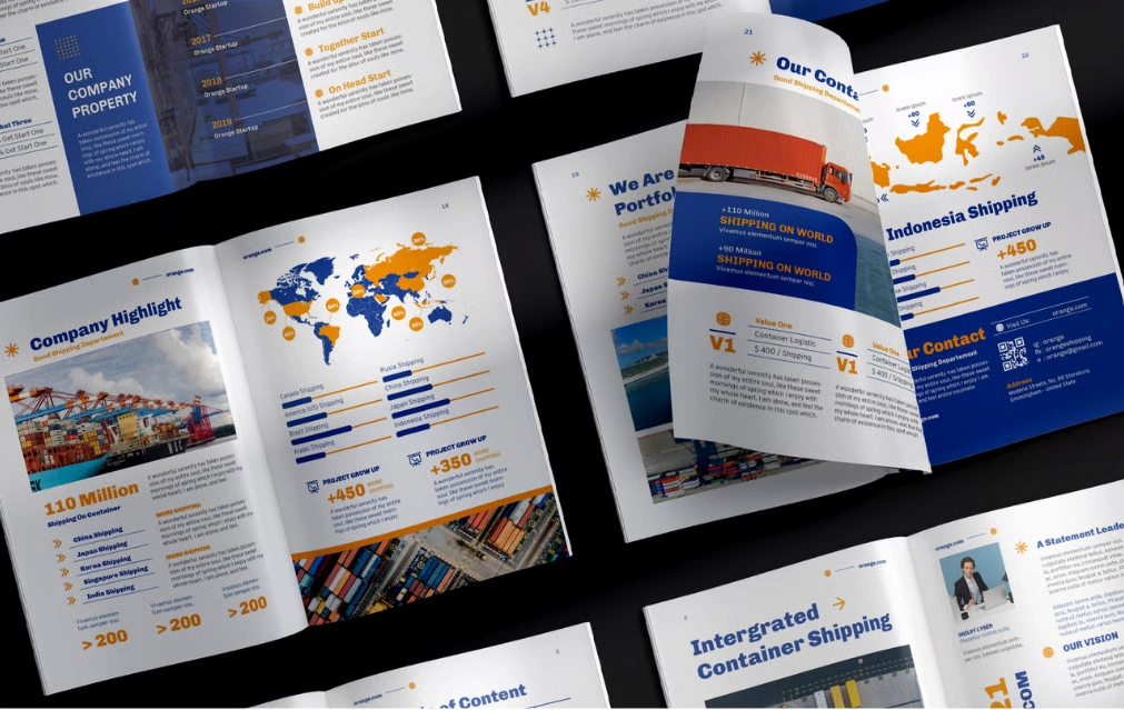 Affordable export import business profile