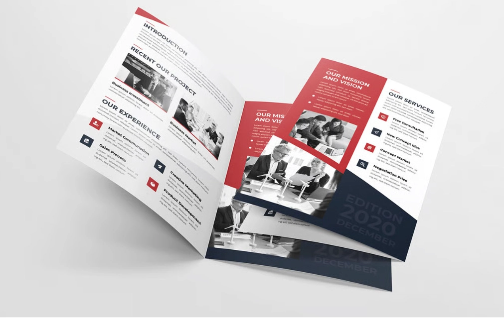 custom business profile for export import company