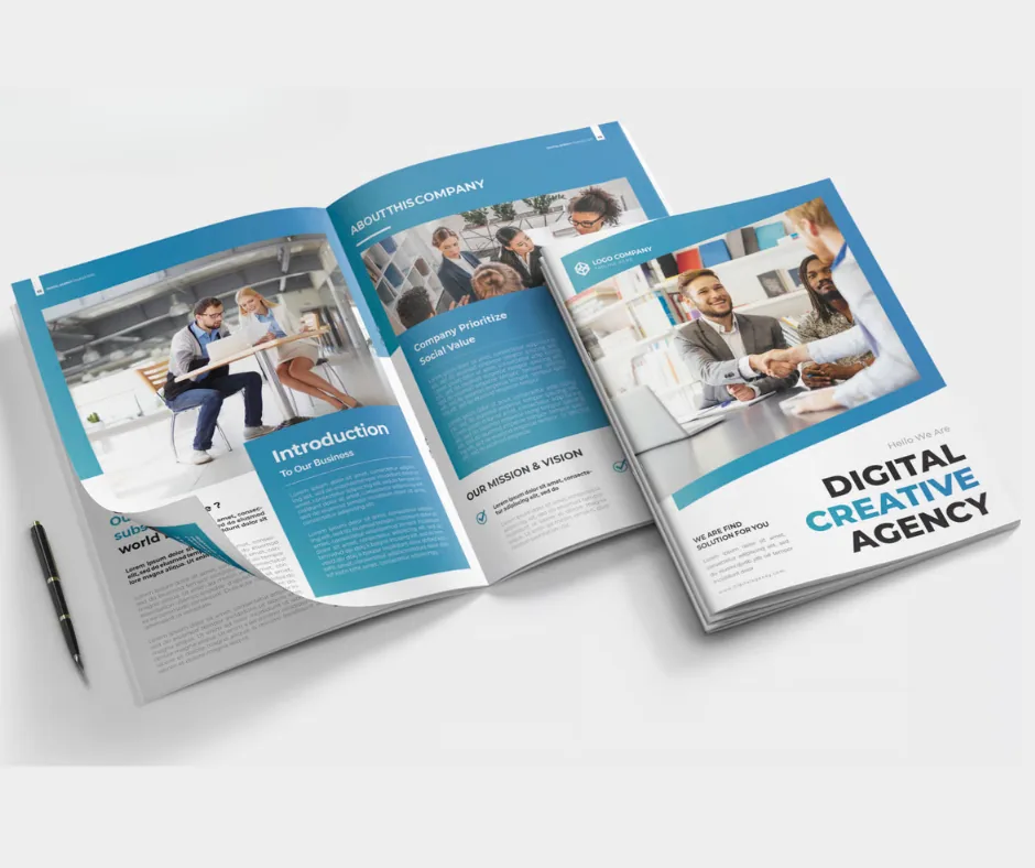 Digital Marketing Company Profile Design Services
