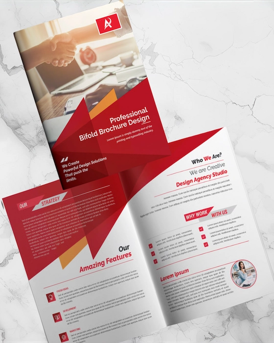 Custom company profile making services Oman