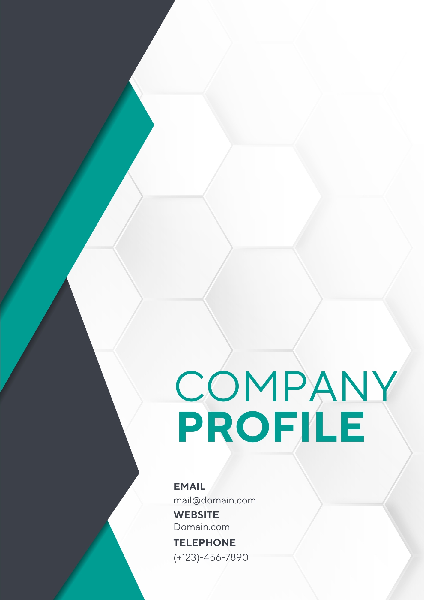 company profile page